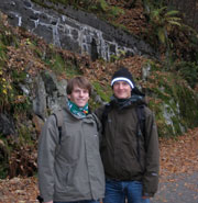 Simon und Jonas in Bergen
